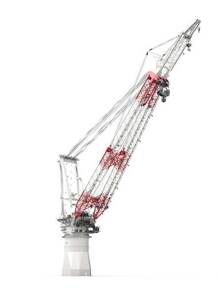 Heavy Lift Crane HLC 295000 erreicht nächsten Meilenstein